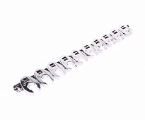 Набор ключей разрезных RF-51110A: 3/8"DR 6-гранных съемных 10-19мм 10пр. ROCK FORCE /1/25/50